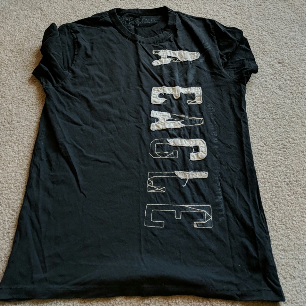 Black American eagle t-shirt